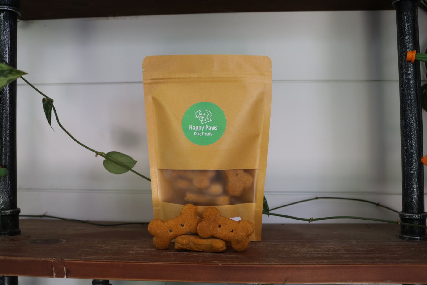 Peanut Butter Pumpkin Dog Treats